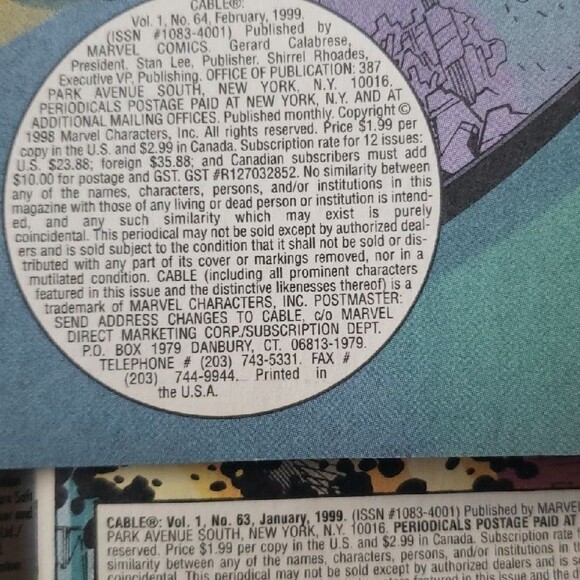 Marvel CABLE Comic Bundle x2 - Picture 7 of 7